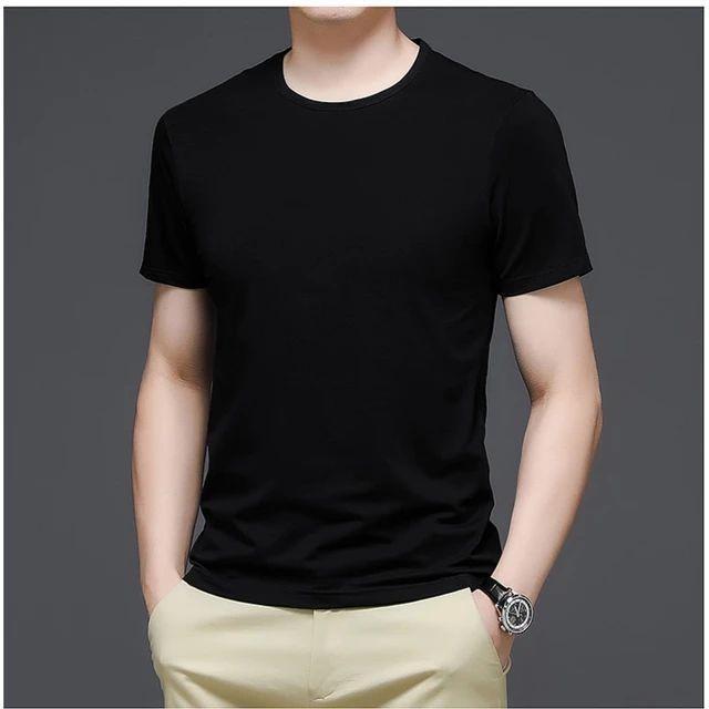 Men's Cotton Jersey Plain Shirt