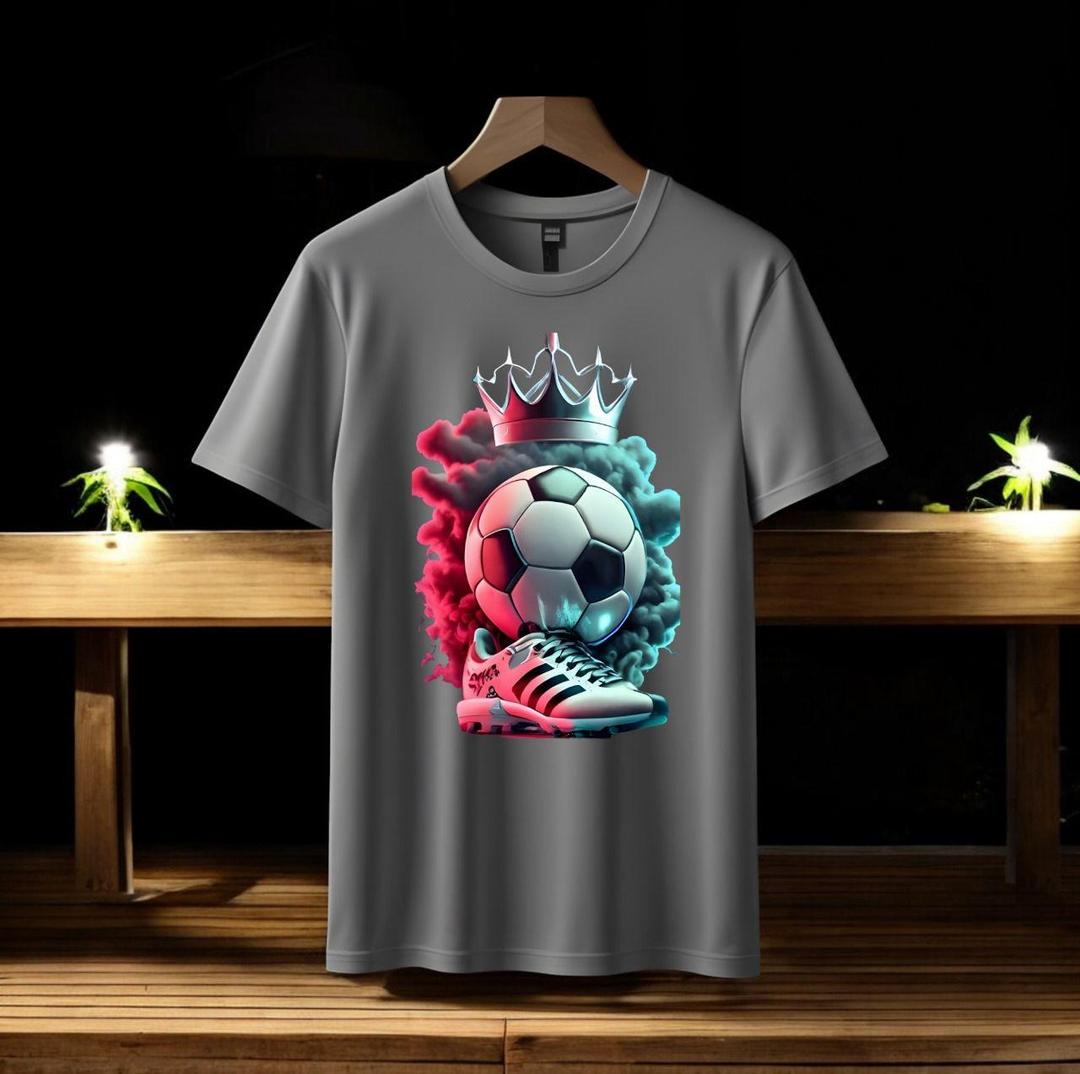 Men's Graphic Sublimation Jersey T-Shirt - 1 Pc in Grey