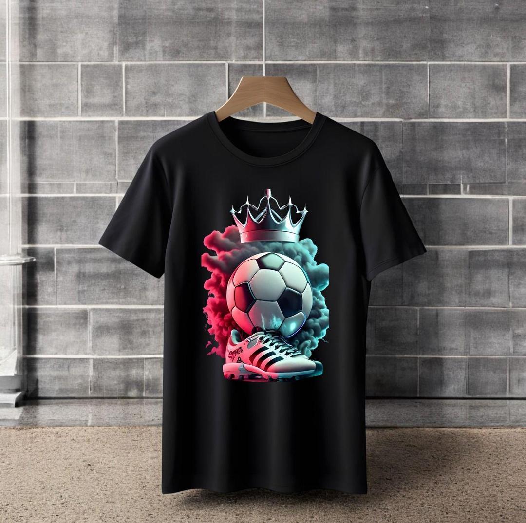 Men's Black Graphic Sublimation Jersey T-Shirt - 1 Pc