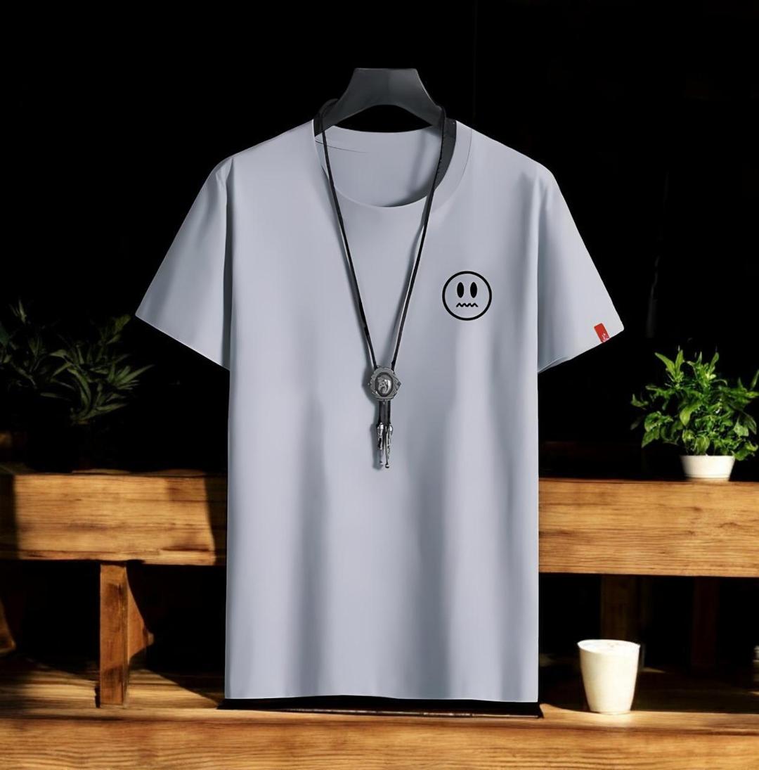Men's Cotton Graphic Sublimation Round Neck T-Shirt - 1 Pc