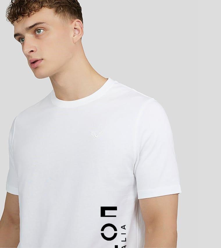 2 Pcs Men's Jersey Printed T-Shirt & Shorts Tracksuit