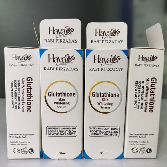 Haya Glutathione Skin Whitening Serum by Rabi – Brightening, Anti-Aging & Dark Spot Remover