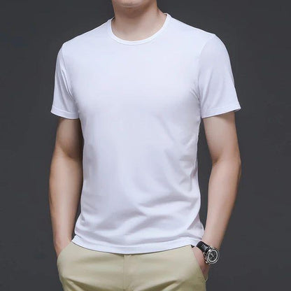 Men's Cotton Jersey Plain Shirt