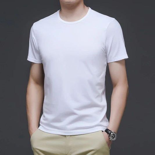 Men's Cotton Jersey Plain Shirt
