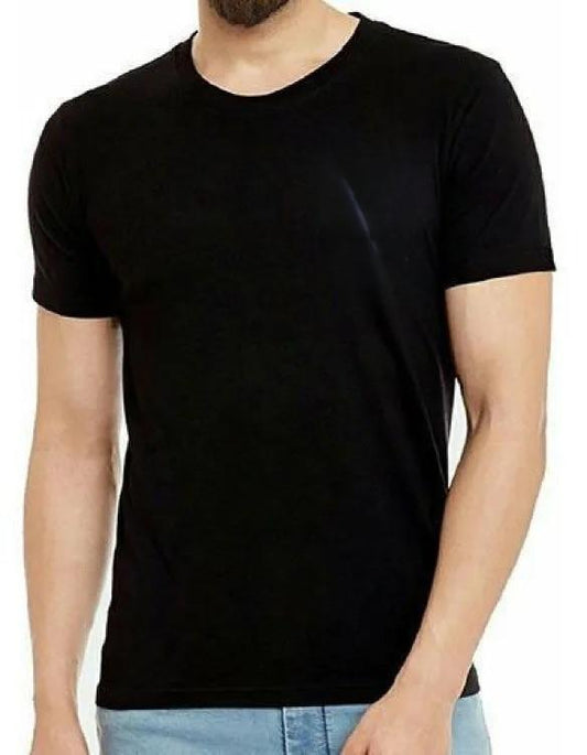 Men's Cotton Jersey Plain Shirt