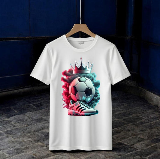 Graphic Sublimation Men's Football Printed T-Shirt - 1 Pc Jersey Round Neck Tee