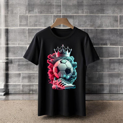 Men's Black Graphic Sublimation Jersey T-Shirt - 1 Pc