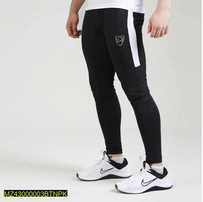 Men Stitched Polyester Trouser
