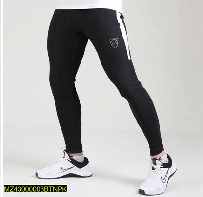 Men Stitched Polyester Trouser