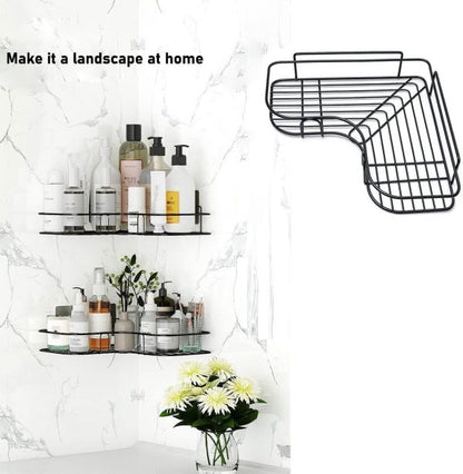 Wall Corner Rack WITHOUT Adhesive Screws